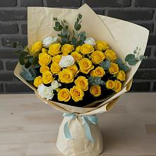 Букет цветов из:  Розы #REPLACE_PRED# Комсомольском Республика Дагестан