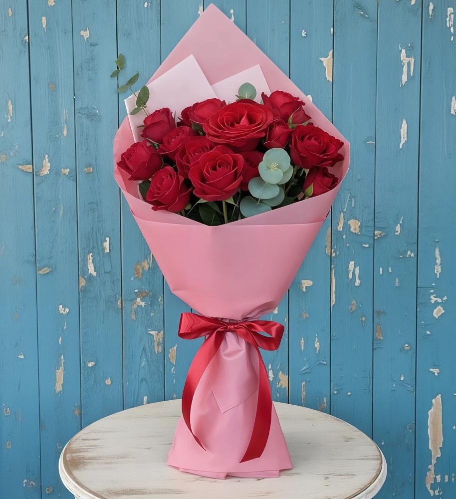 Букет цветов из: Розы в Комсомольском Республика Дагестан