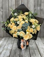 Букет цветов из:  Розы и Лизиантусы #REPLACE_PRED# Комсомольском Республика Дагестан