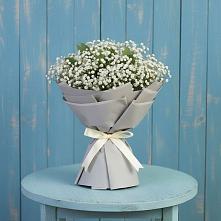 Букет цветов из:  Гипсофила в Комсомольском Республика Дагестан