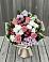 Букет цветов из: Альстромерии, Гвоздики, Розы и Хризантемы в Комсомольском Республика Дагестан