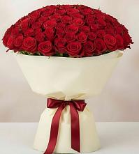 Букет 101 Красная роза Милано в Комсомольском Республика Дагестан