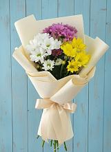 Букет цветов из:  Хризантемы в Комсомольском Республика Дагестан