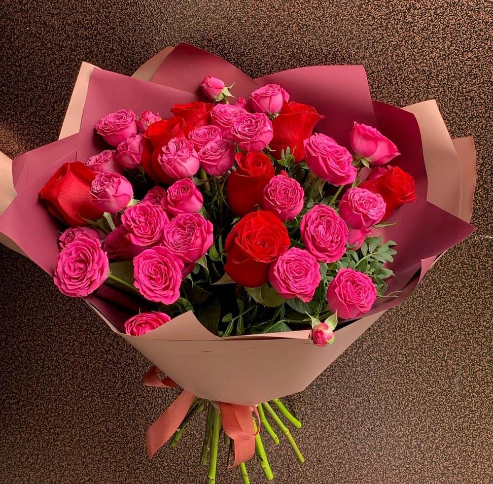 Букет В объятьях нежности в Комсомольском Республика Дагестан