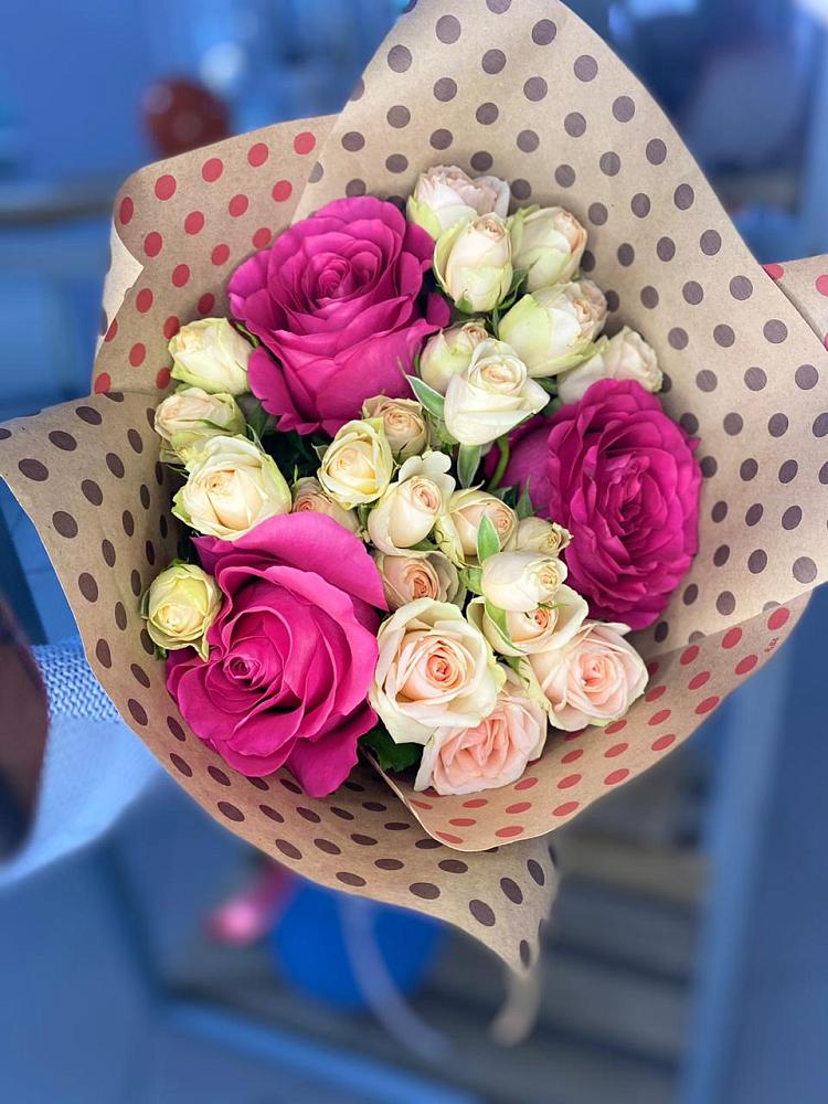 Букет цветов из: Розы в Комсомольском Республика Дагестан