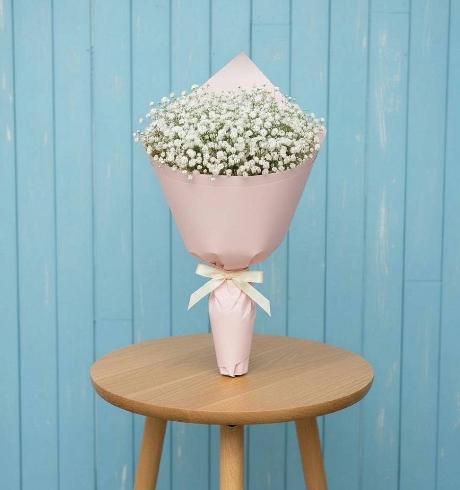 Букет цветов из: Гипсофила в Комсомольском Республика Дагестан