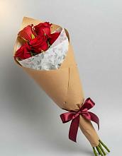 Букет цветов из:  Розы в Комсомольском Республика Дагестан