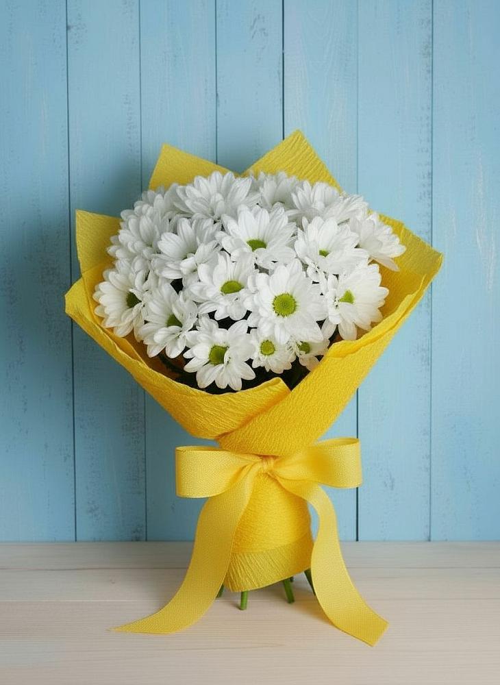 Букет цветов из: Хризантемы в Комсомольском Республика Дагестан