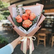 Букет цветов из:  Розы в Комсомольском Республика Дагестан