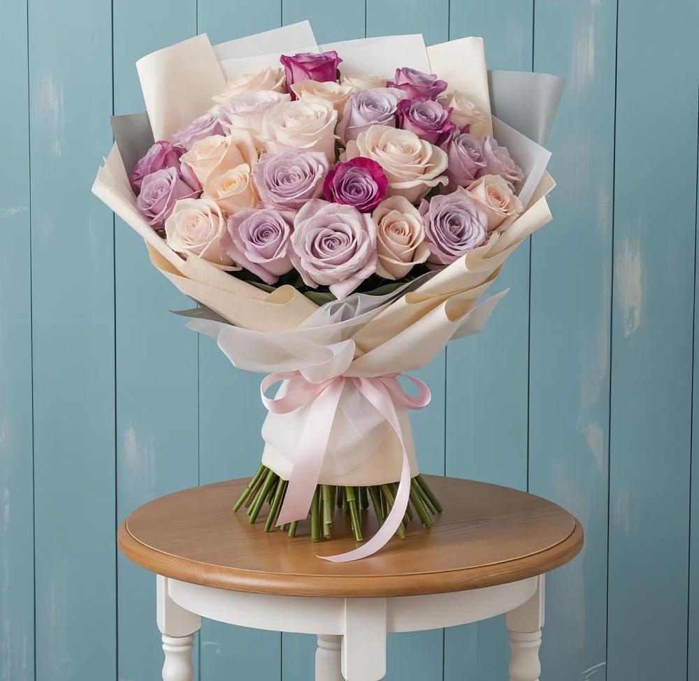 Букет цветов из: Розы в Комсомольском Республика Дагестан