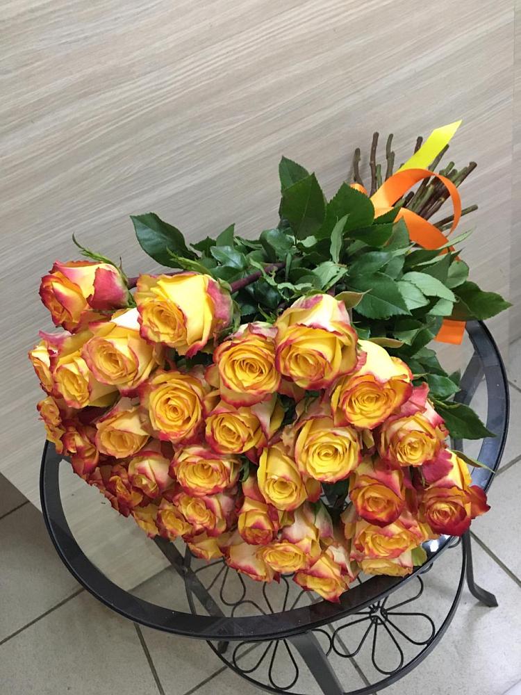 Букет Желтые розы в Комсомольском Республика Дагестан