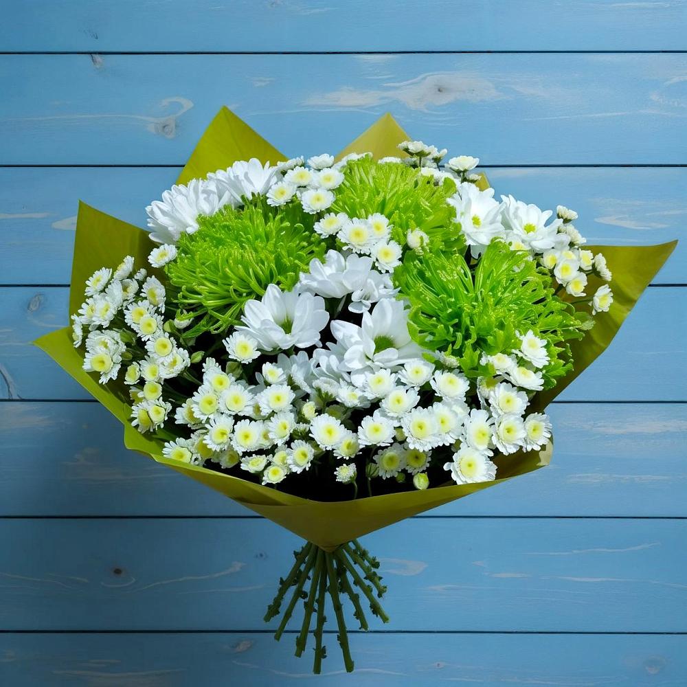 Букет цветов из: Хризантемы в Комсомольском Республика Дагестан