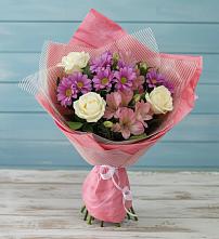Букет цветов из:  Герберы в Комсомольском Республика Дагестан