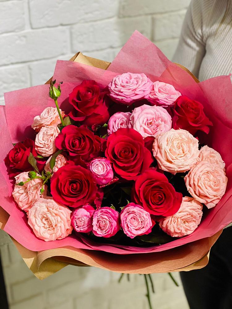 Букет цветов из: Розы в Комсомольском Республика Дагестан