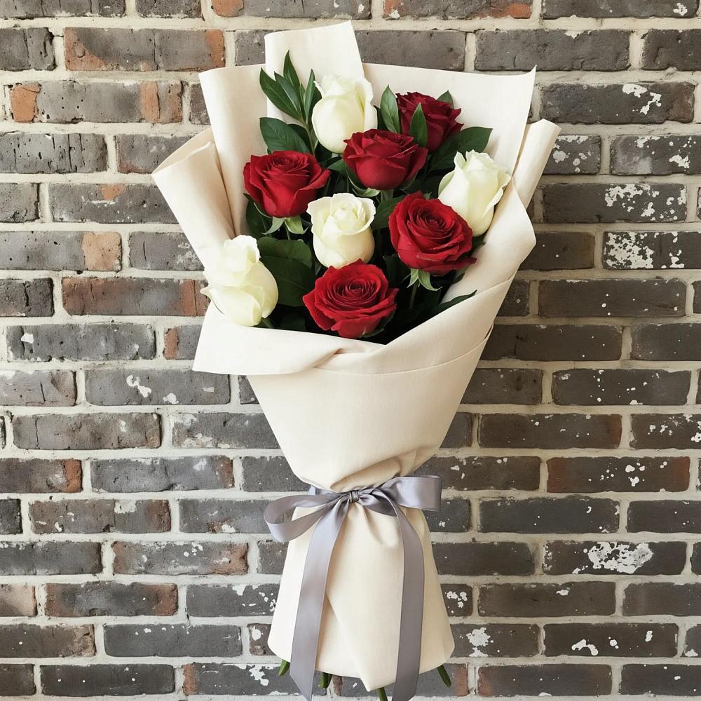 Букет цветов из: Розы в Комсомольском Республика Дагестан