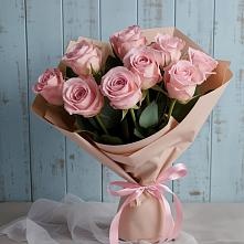 Букет цветов из:  Розы в Комсомольском Республика Дагестан
