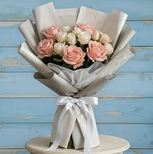 Букет цветов из:  Розы #REPLACE_PRED# Комсомольском Республика Дагестан