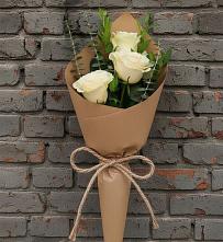 Букет цветов из:  Розы в Комсомольском Республика Дагестан