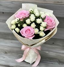 Букет цветов из:  Розы в Комсомольском Республика Дагестан