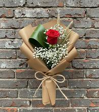 Букет цветов из:  Розы в Комсомольском Республика Дагестан