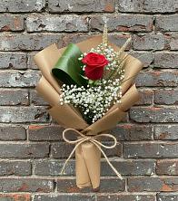 Букет цветов из:  Розы в Комсомольском Республика Дагестан