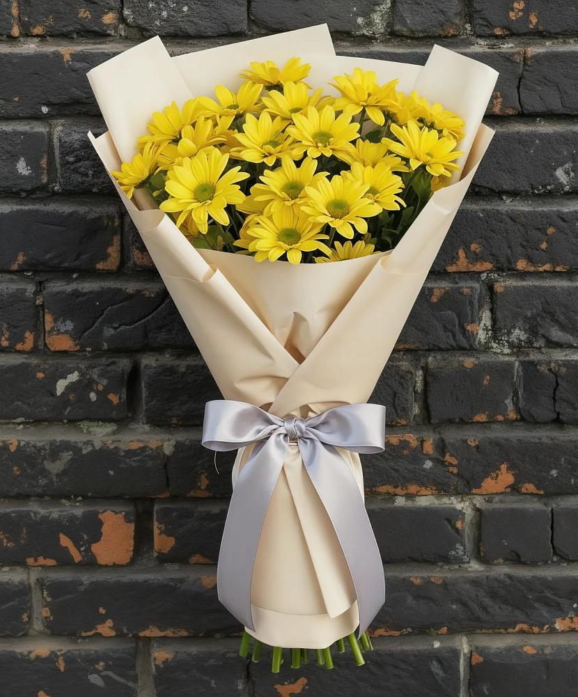 Букет цветов из: Хризантемы в Комсомольском Республика Дагестан
