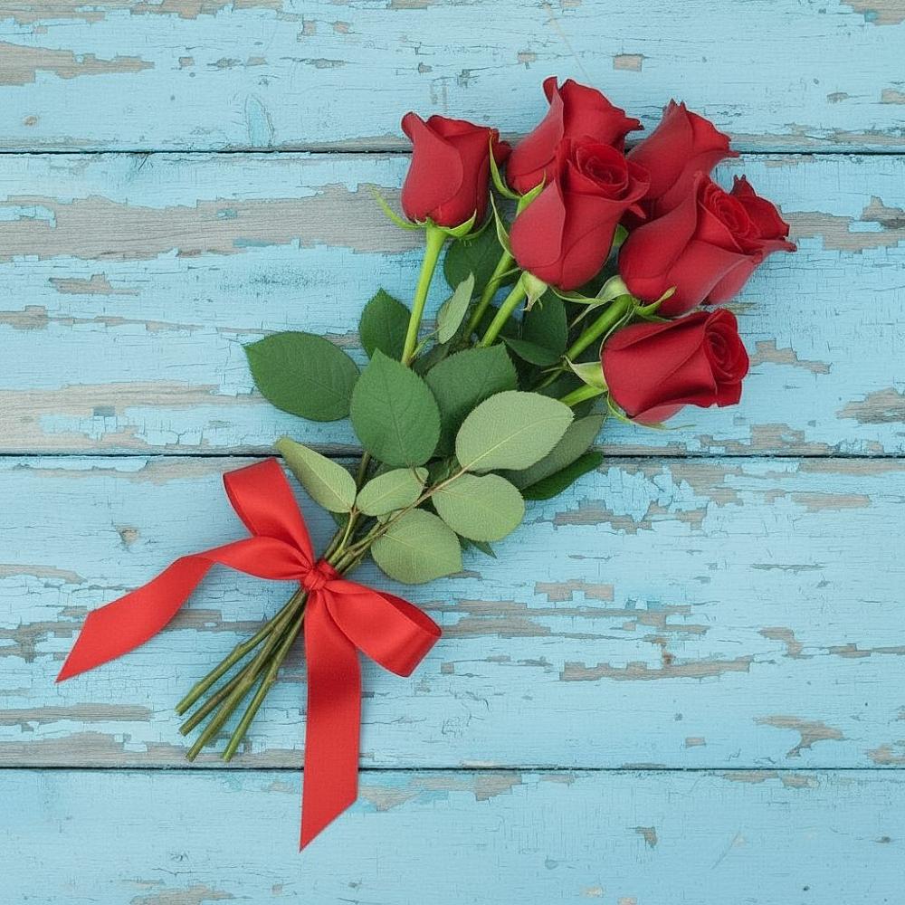 Букет Красные розы в Комсомольском Республика Дагестан
