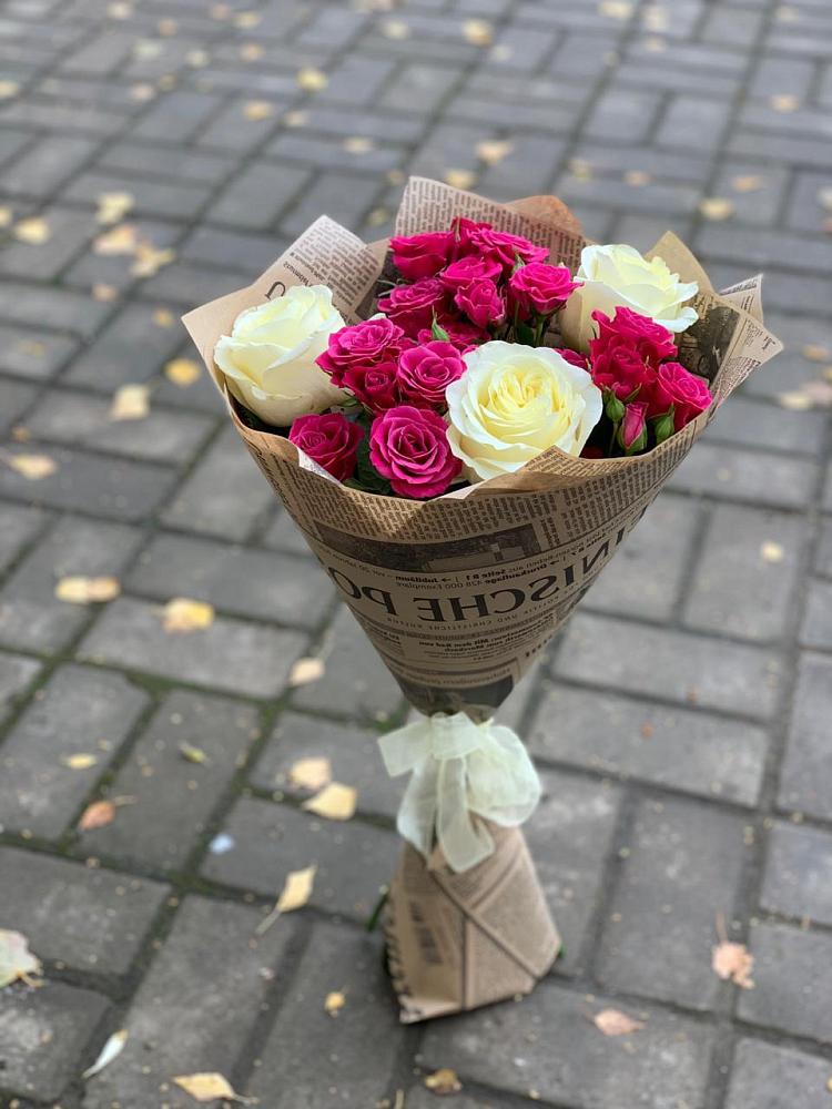 Букет цветов из: Розы в Комсомольском Республика Дагестан