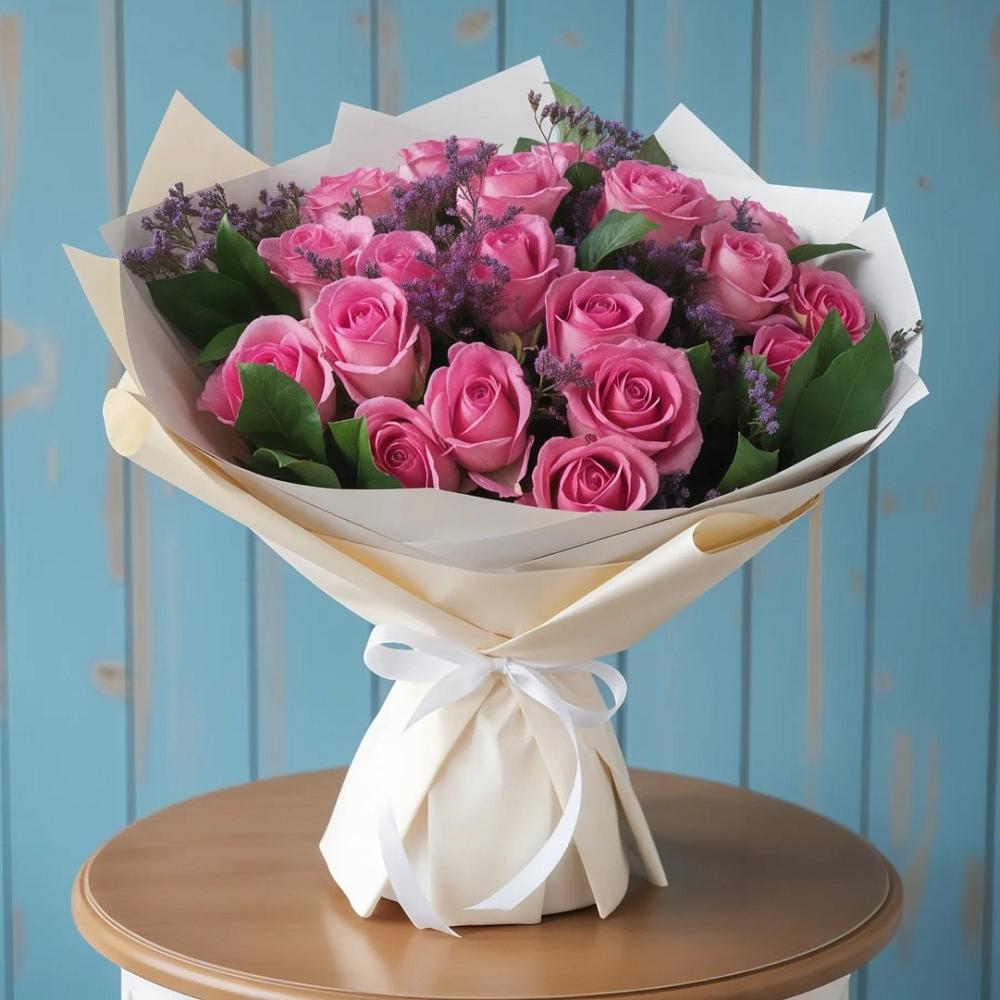 Букет цветов из: Розы в Комсомольском Республика Дагестан