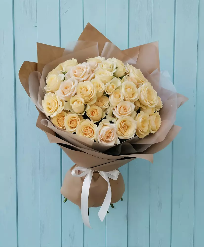 Букет Кремовое облако в Комсомольском Республика Дагестан