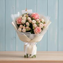 Букет цветов из:  Розы #REPLACE_PRED# Комсомольском Республика Дагестан