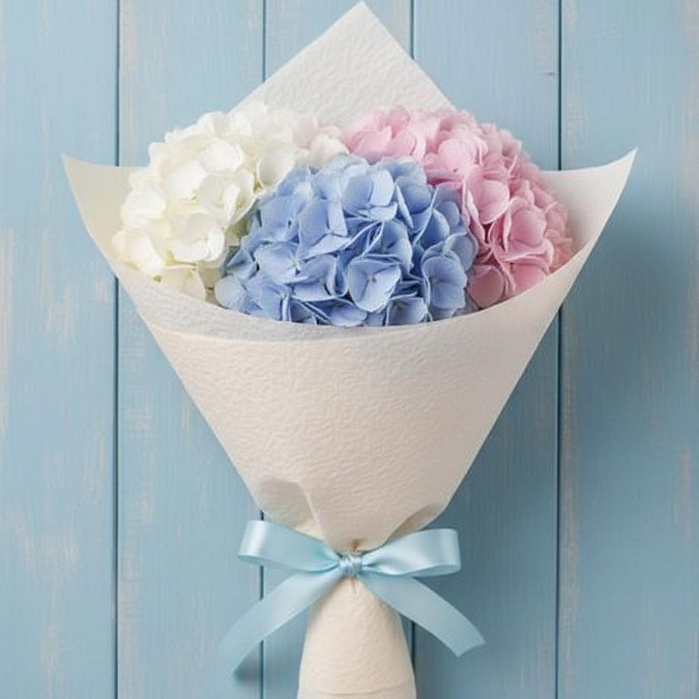 Букет цветов из: Гортензия в Комсомольском Республика Дагестан