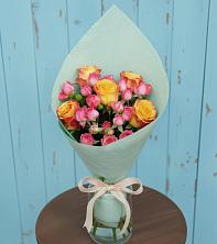 Букет цветов из:  Розы в Комсомольском Республика Дагестан