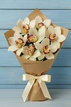 Букет цветов из:  Орхидеи и Розы в Комсомольском Республика Дагестан